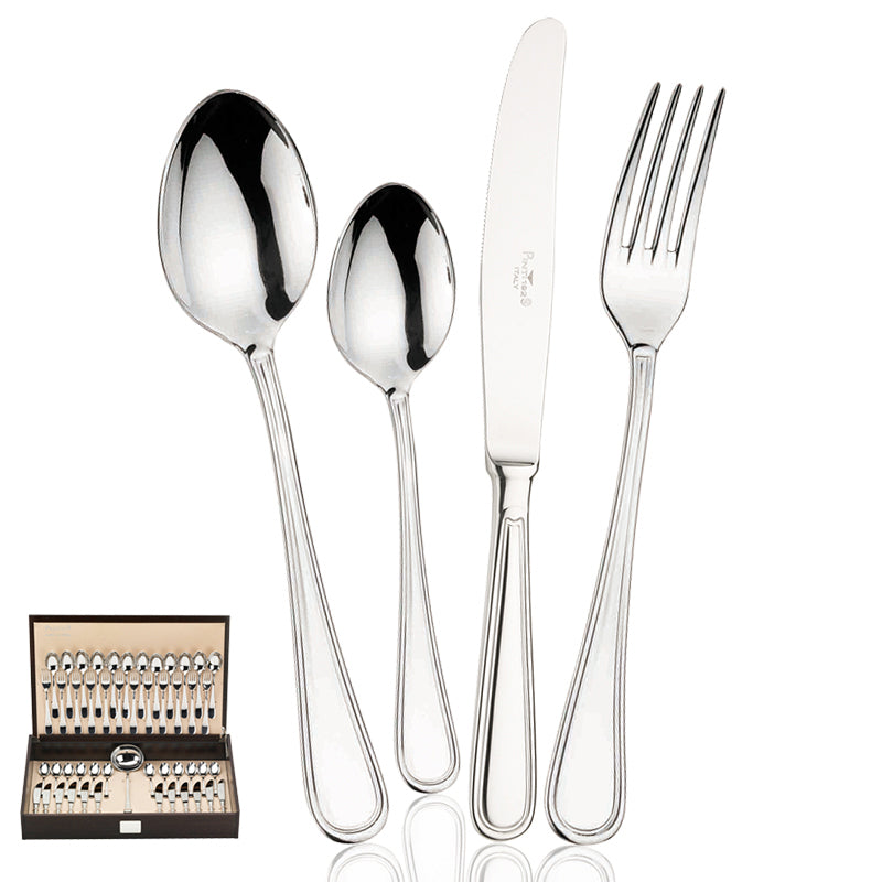 Pintinox Byron Service Couverts En Acier Inoxydable Set 49 pièces