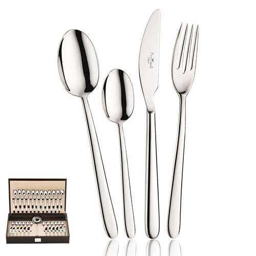 Pintinox Privilege Cubertería En Acero Inoxidable Set 49 Pz