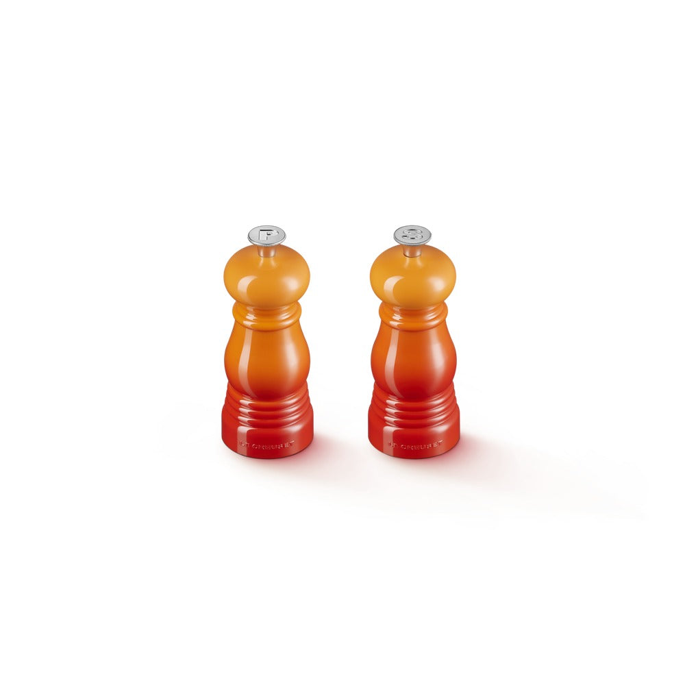12 cm - Le Creuset Mini moulins à sel et poivre en ABS - set 2 pièces