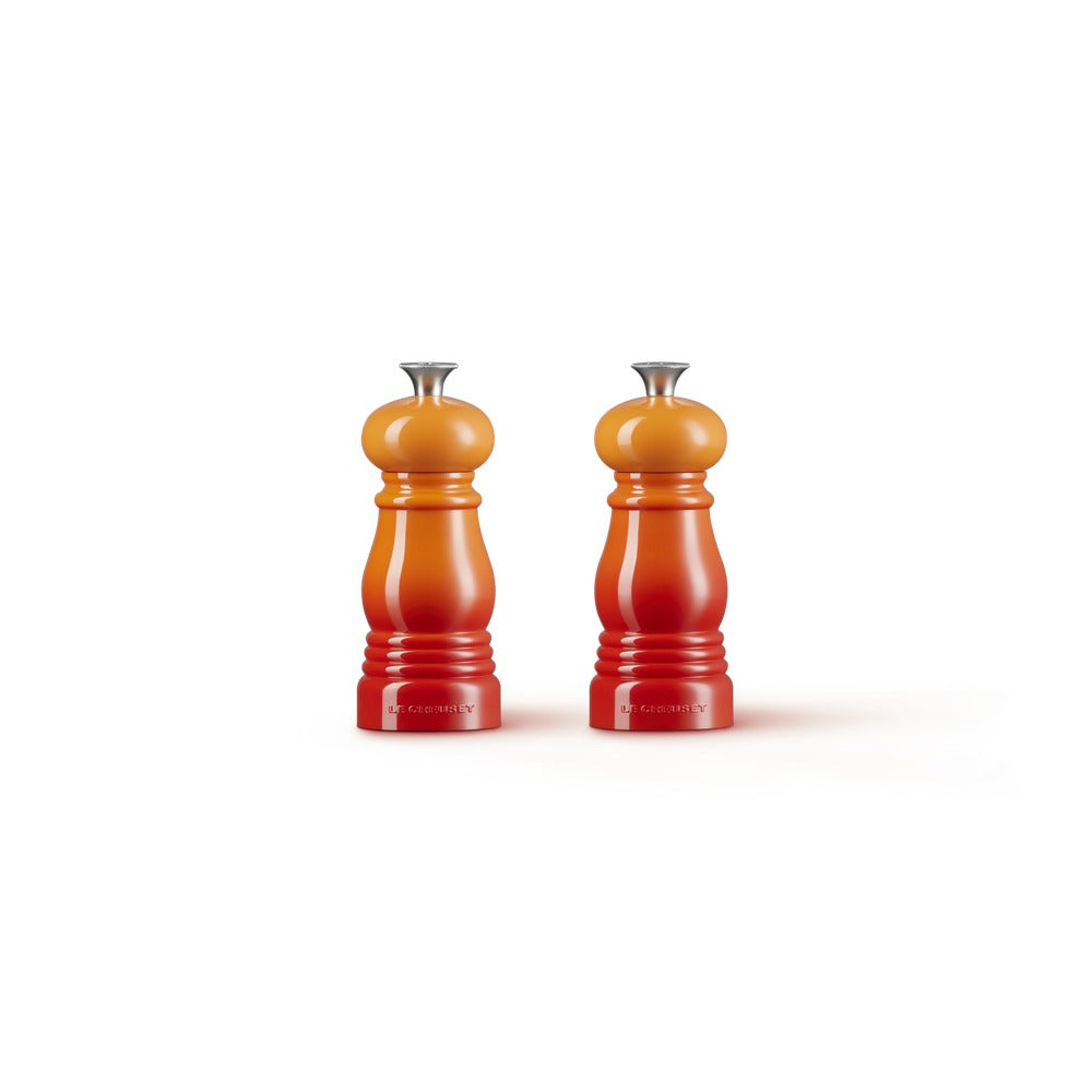 12 cm - Le Creuset Mini moulins à sel et poivre en ABS - set 2 pièces