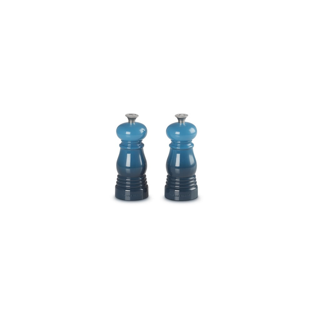 12 cm - Le Creuset Mini moulins à sel et poivre en ABS - set 2 pièces