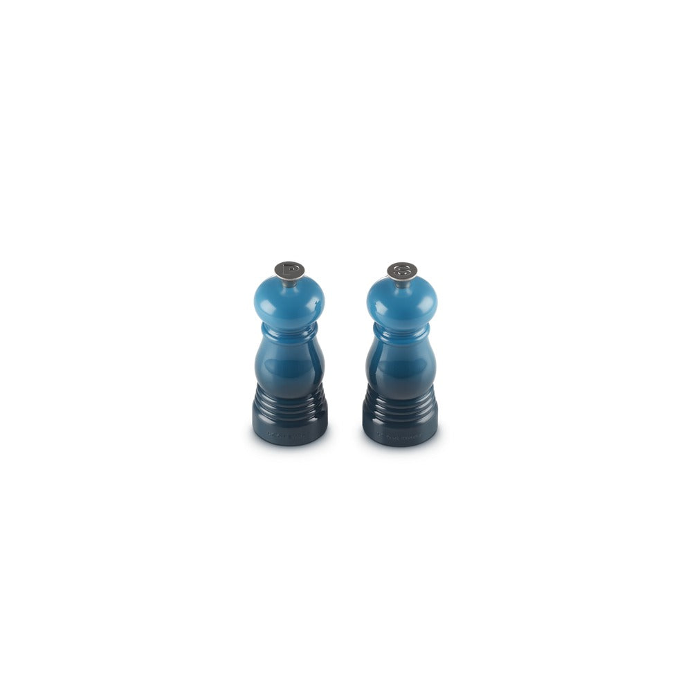 12 cm - Le Creuset Mini moulins à sel et poivre en ABS - set 2 pièces