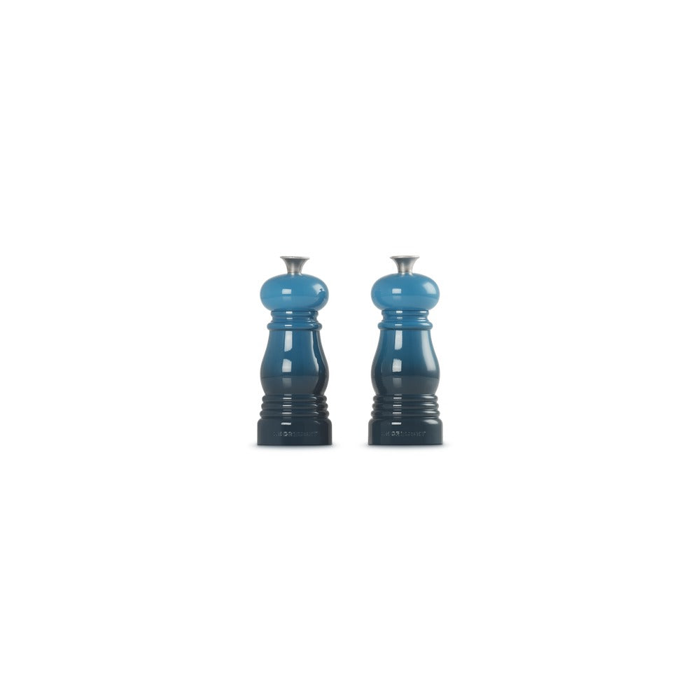 12 cm - Le Creuset Mini moulins à sel et poivre en ABS - set 2 pièces