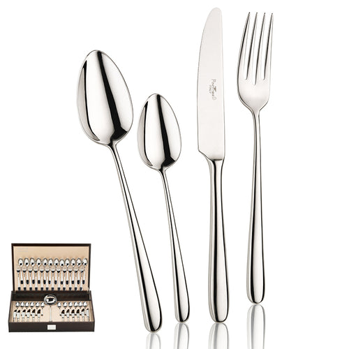 Pintinox Bramante Service Couverts En Acier Inoxydable Forgé Set 49 pièces