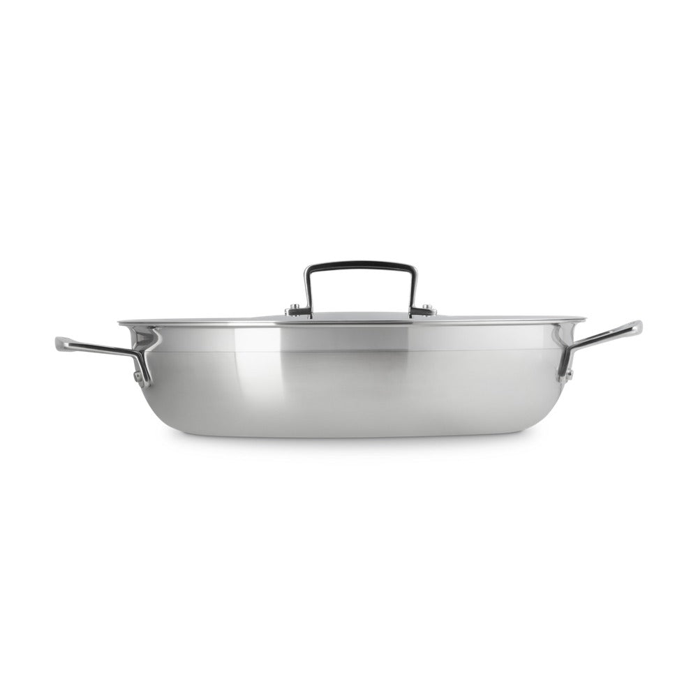 Le Creuset Cacerola Baja Antiadherente En Acero Inoxidable