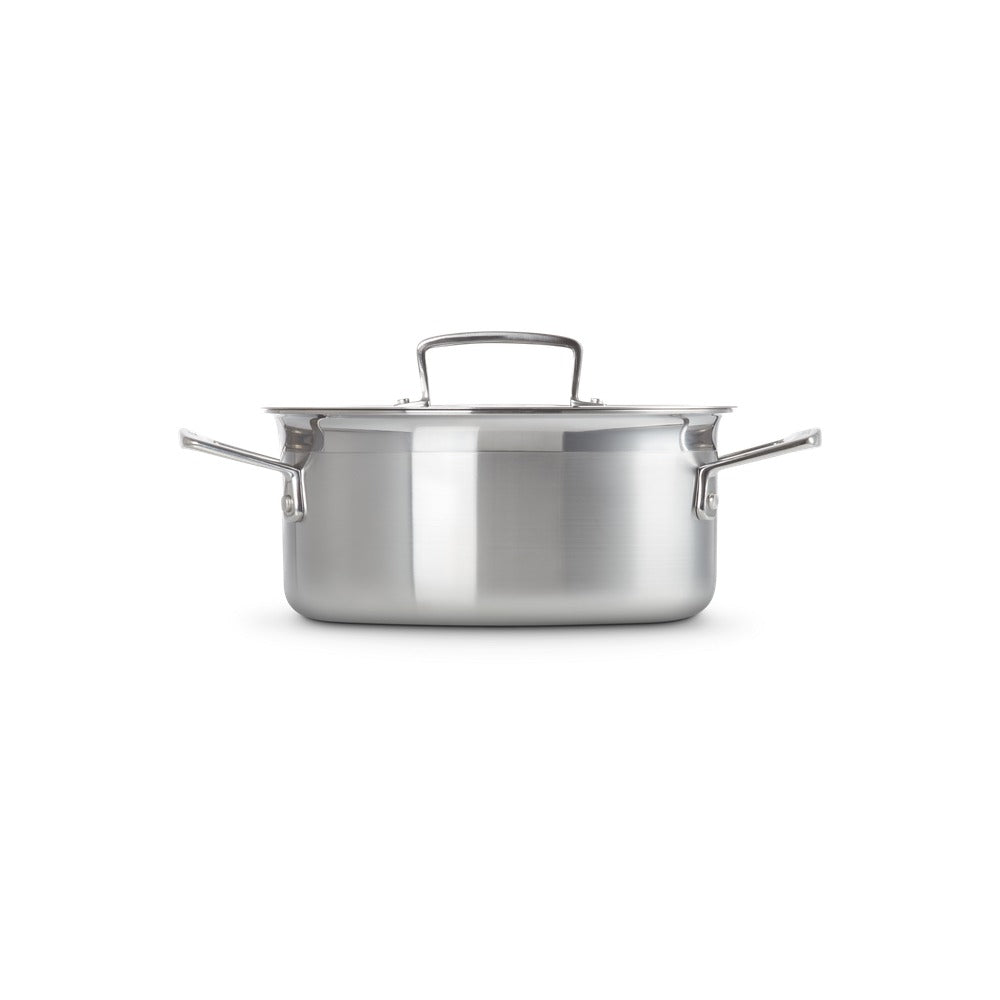Le Creuset Acciaio Inox Olla Con Tapa En Acero Inoxidable