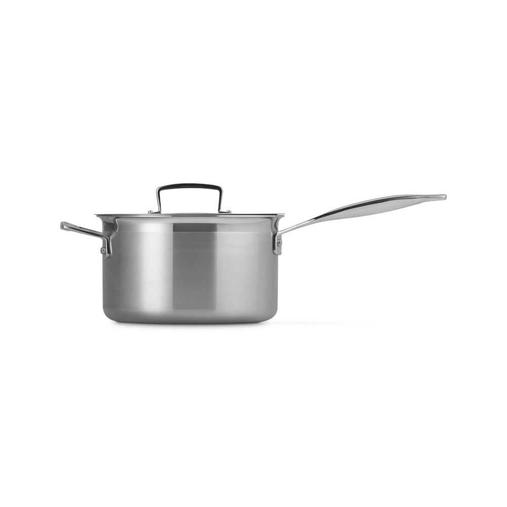 Le Creuset Acciaio Inox Casseruola Con Manico Lungo e Maniglia In Acciaio Inox