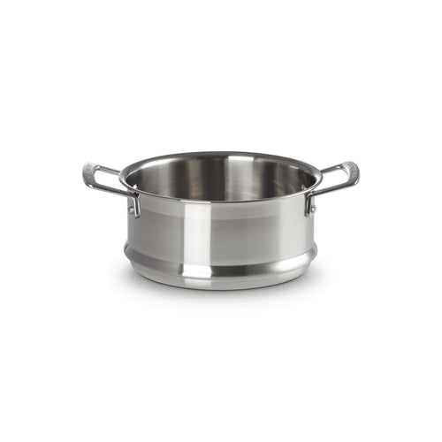 20 cm - Le Creuset Panier vapeur avec poignées en acier inox