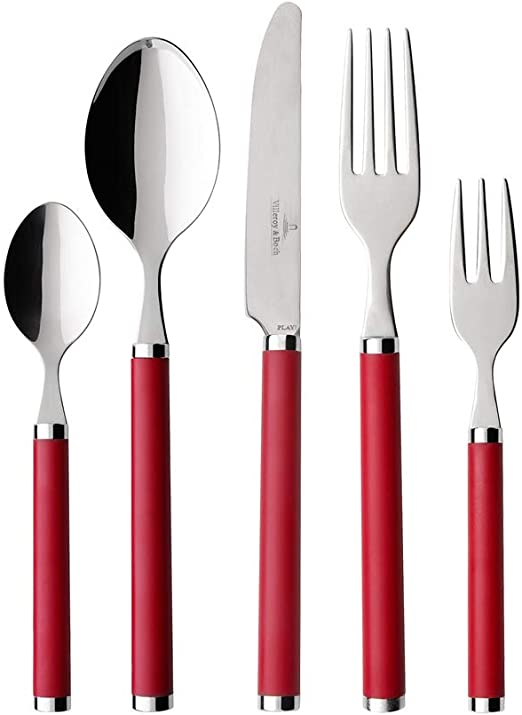 Villeroy And Boch Play Servizio Posate In Acciaio Inox Set 30 Pz