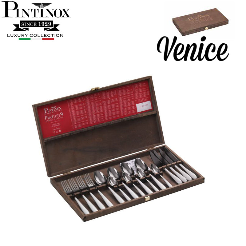 Pintinox Venice service de couverts en acier inoxydable - set 16 pièces