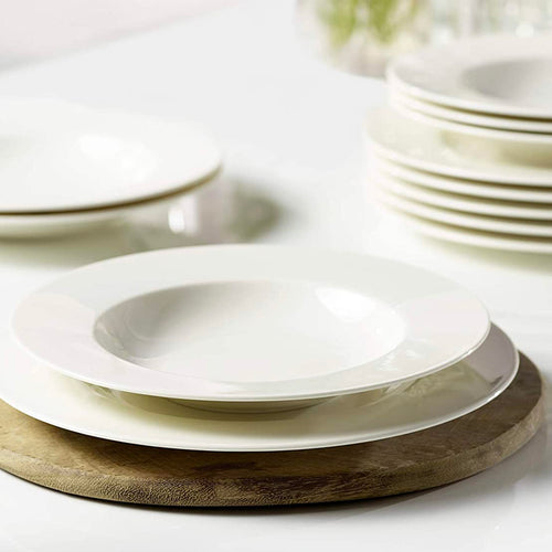 Villeroy And Boch Vivo Basic Geschirr-Set aus Porzellan Set mit 12 Stk