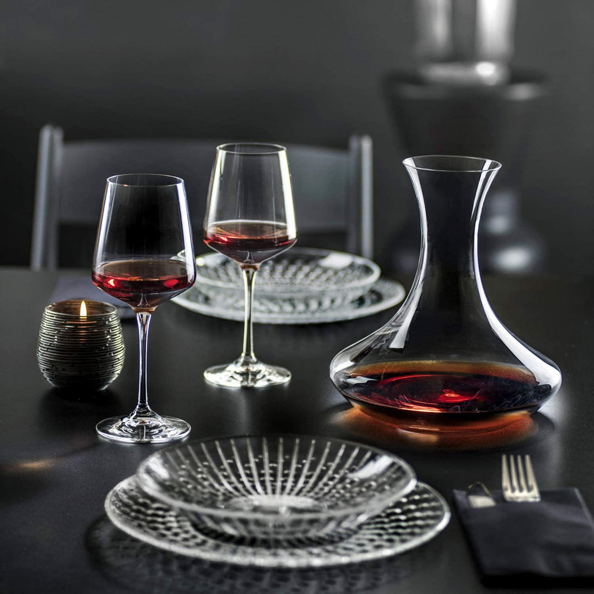 2 Litri Rcr Invino Decanter In Vetro