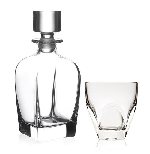 Rcr Diamante Set Whisky En Vidrio Set 7 Pz