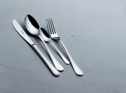 Salvinelli Atlantide Couteau De Table En Acier Inoxydable Set 12 Pcs