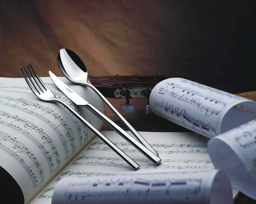Salvinelli 250 Extralong Forchetta Tavola In Acciaio Inox Set 12 Pz
