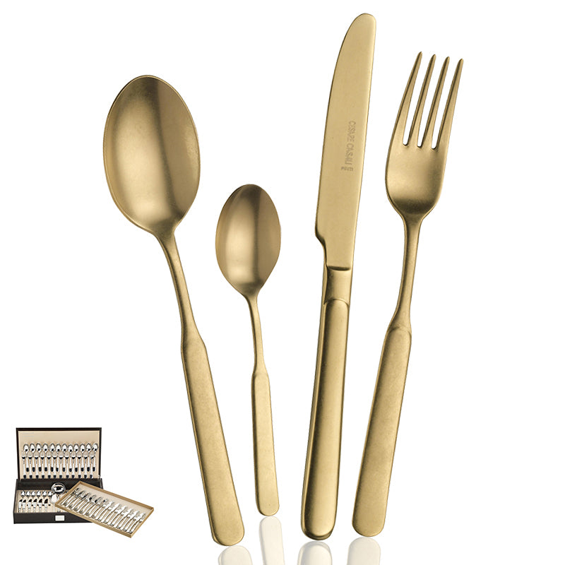 Pintinox Casali servicio de cubiertos de acero inoxidable Set de 75 pz