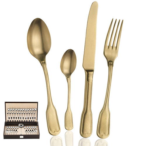 Pintinox Vittoriale Besteckset Aus Edelstahl Set mit 49 Stück