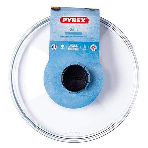 20 Cm Pyrex Classic Deckel mit Knopf aus Borosilikatglas