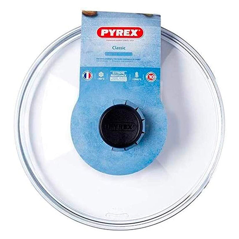 20 Cm Pyrex Classic Tapa con pomo de vidrio borosilicato