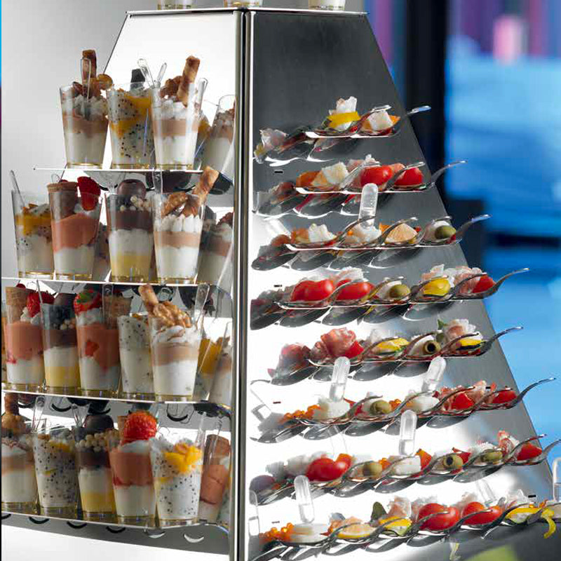 Pintinox Buffet Cuchara Buffet En Acero Inoxidable Set 12 Pz