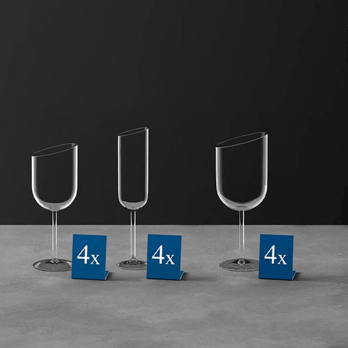 Villeroy And Boch Newmoon Flûte En Verre Set 12 Pcs