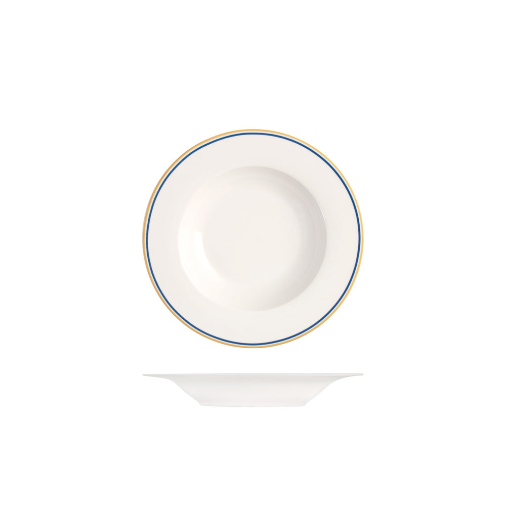 H&H Balmoral Service de Vaisselle en New Bone China - Lot de 18 Pcs