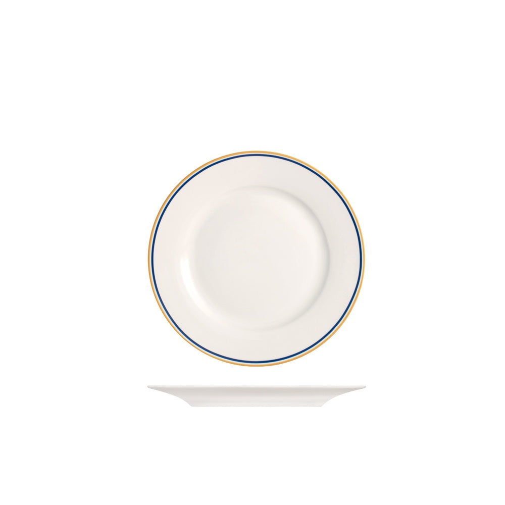 H&H Balmoral Service de Vaisselle en New Bone China - Lot de 18 Pcs