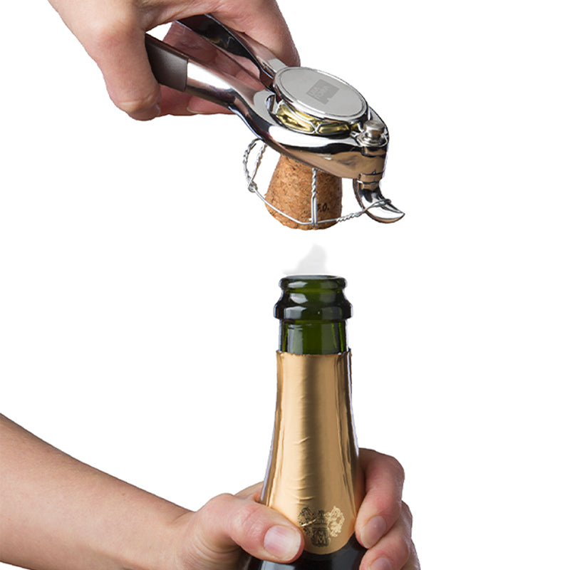 Vacu Vin Ouvre-Bouteille En Acier Inoxydable