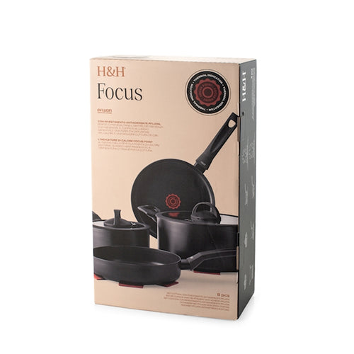 H&H Focus Topfset Set mit 8 Stk