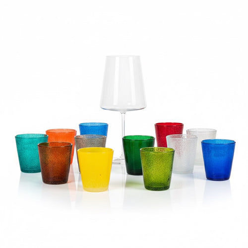 Alberoshop Giada & Zante Set verres à vin et verres en verre Set de 24 pièces
