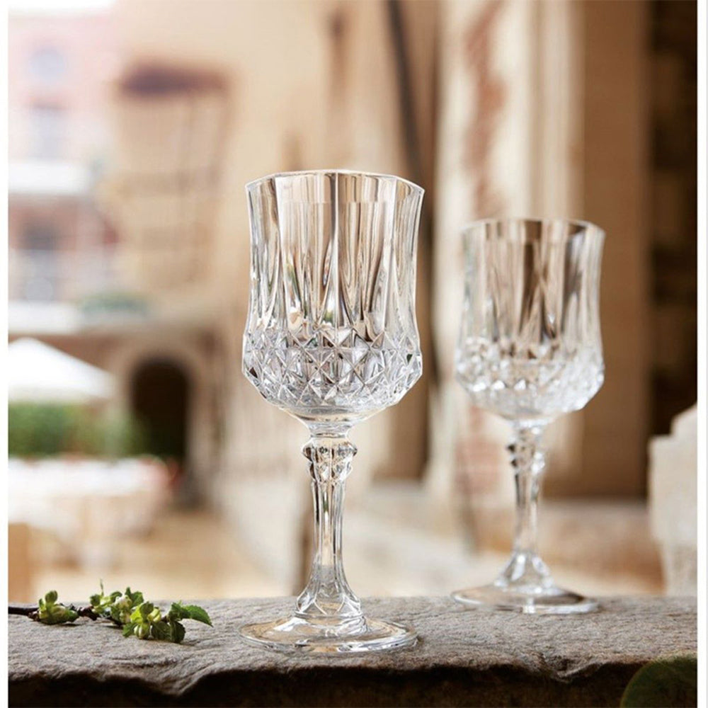 Cristal D'Arques Longchamp Set Calici e Bicchieri In Vetro Cristallino Set 18 Pz