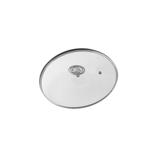 Agnelli 1907 5mm Coperchio In Vetro Con Pomolo In Acciaio