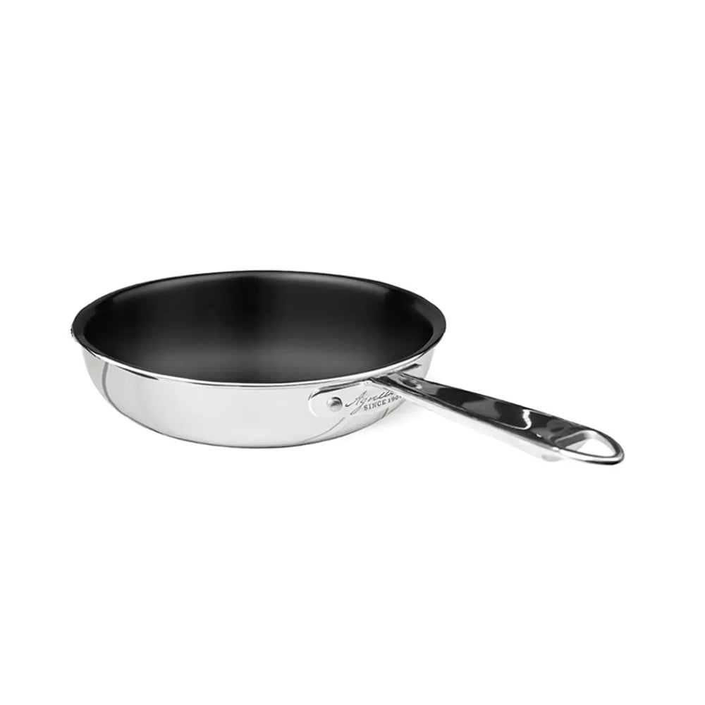 Agnelli Non-Stick Alu-Inox Sartén Alta Acampanada Antiadherente en Aluminio con Mango de Acero Inoxidable