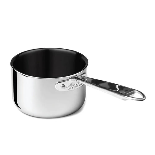 Agnelli Non-Stick Alu-Inox Casseruola Alta Antiaderente In Alluminio Con Manico Inox