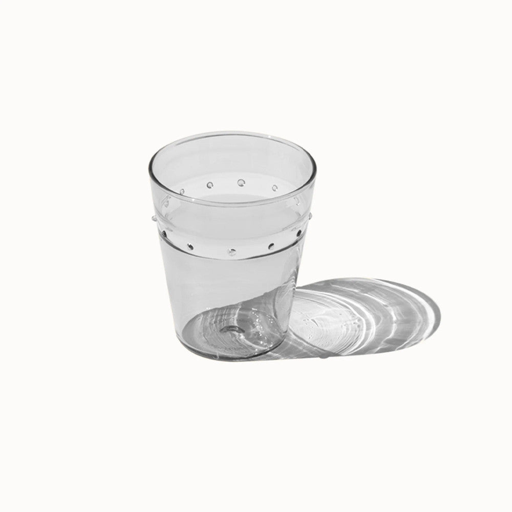 30 cl - Zafferano A Pallini vaso tumbler de agua hecho a mano de vidrio borosilicato - Set de 4 pz