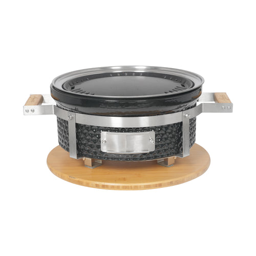 Agnelli Hibachi BBPro Barbecue da Tavolo Compatto Rotondo