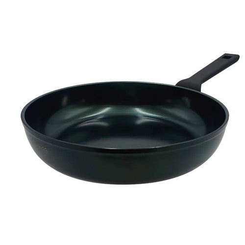 Agnelli AlBlack Elite 3.5 mm Padella Alta Antiaderente Ceramico CK2 Con Manico Soft Touch
