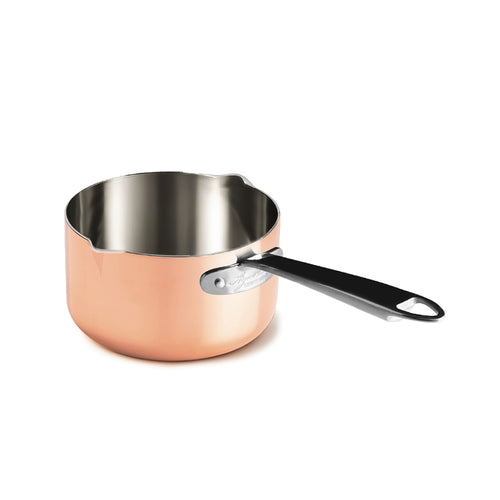Agnelli Copper4 Casserole haute induction avec manche