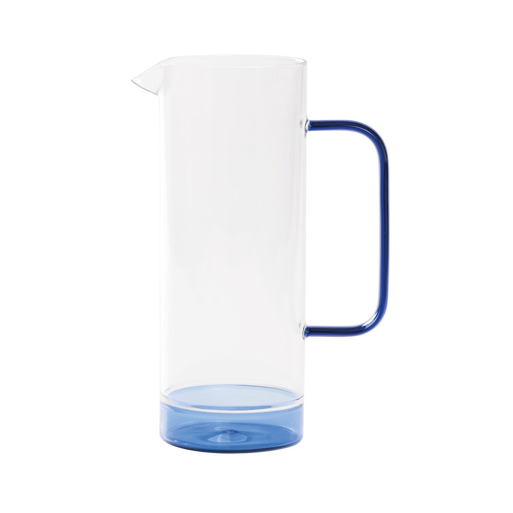 120 cl - Zafferano Filo Bianco Jarra en Vidrio Borosilicato