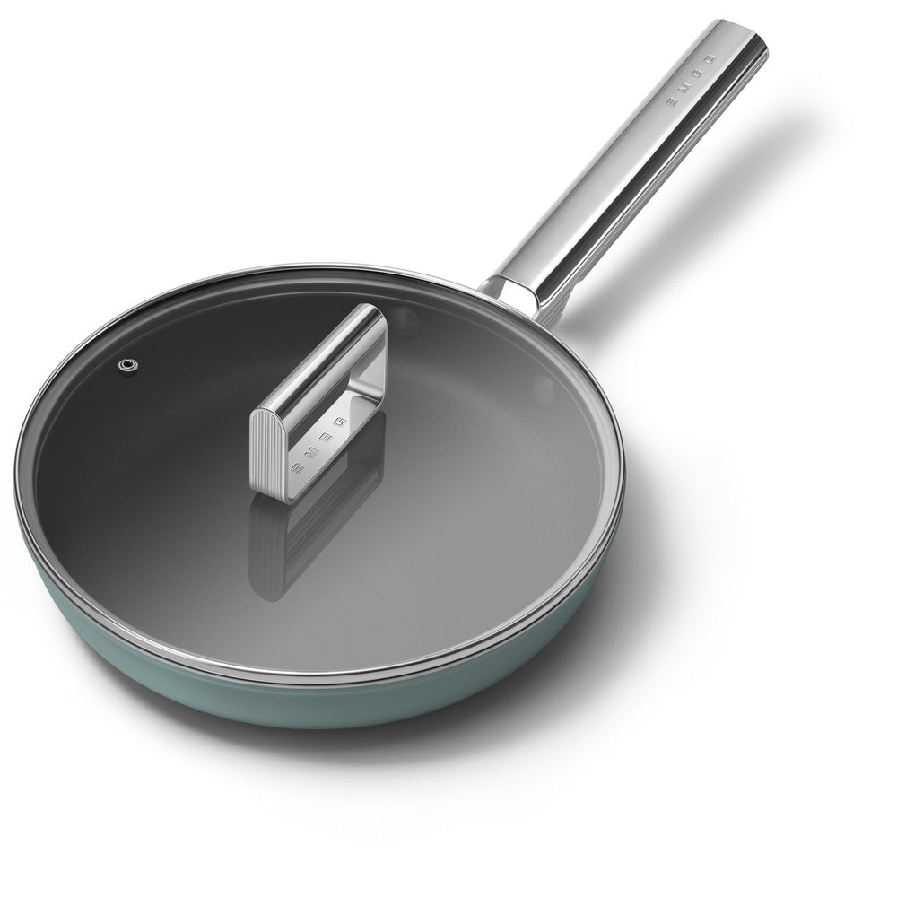 Smeg Cookware sartén baja antiadherente cerámica en aluminio