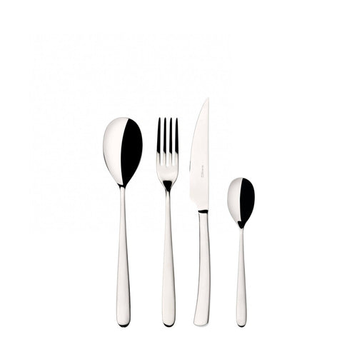 Bugatti Preludio Service couverts en acier inox 18/10 - Set de 24 pcs