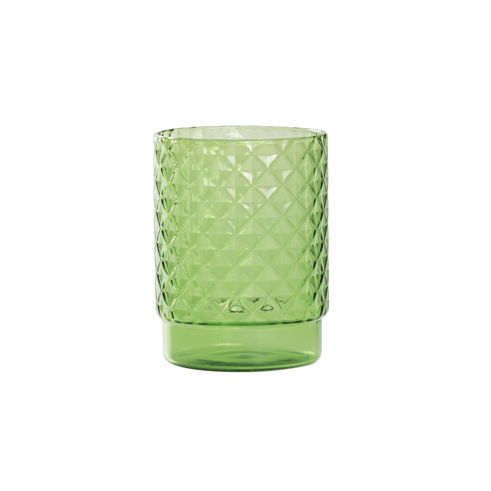 45 cl - Zafferano Isolano Verre À Eau Empilable En Verre Borosilicate Set 4 Pz
