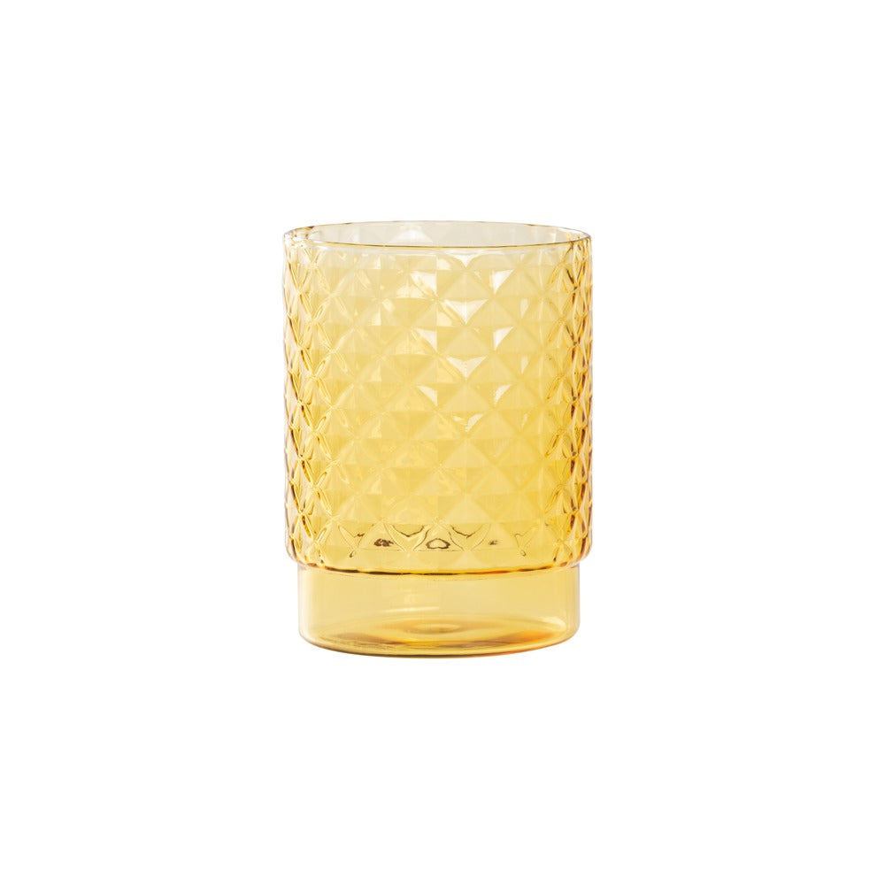 45 cl - Zafferano Isolano Verre À Eau Empilable En Verre Borosilicate Set 4 Pz