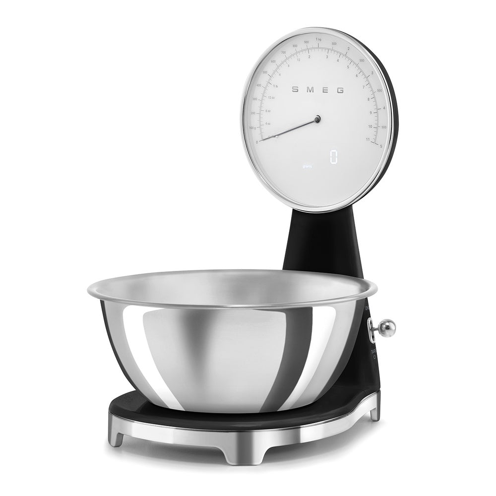 Smeg báscula de cocina analógica-digital recargable