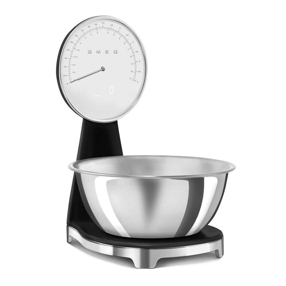 Smeg báscula de cocina analógica-digital recargable