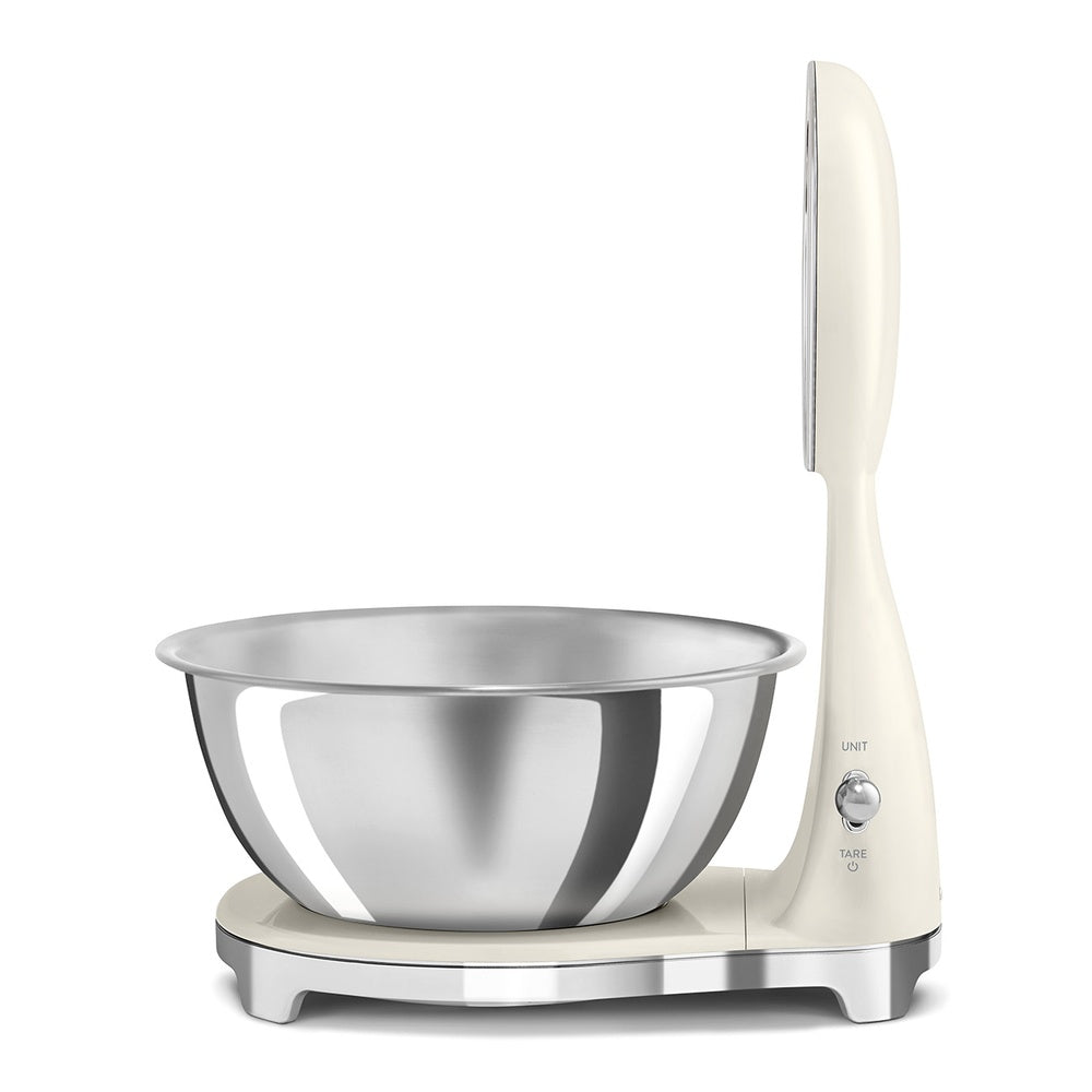 Smeg báscula de cocina analógica-digital recargable