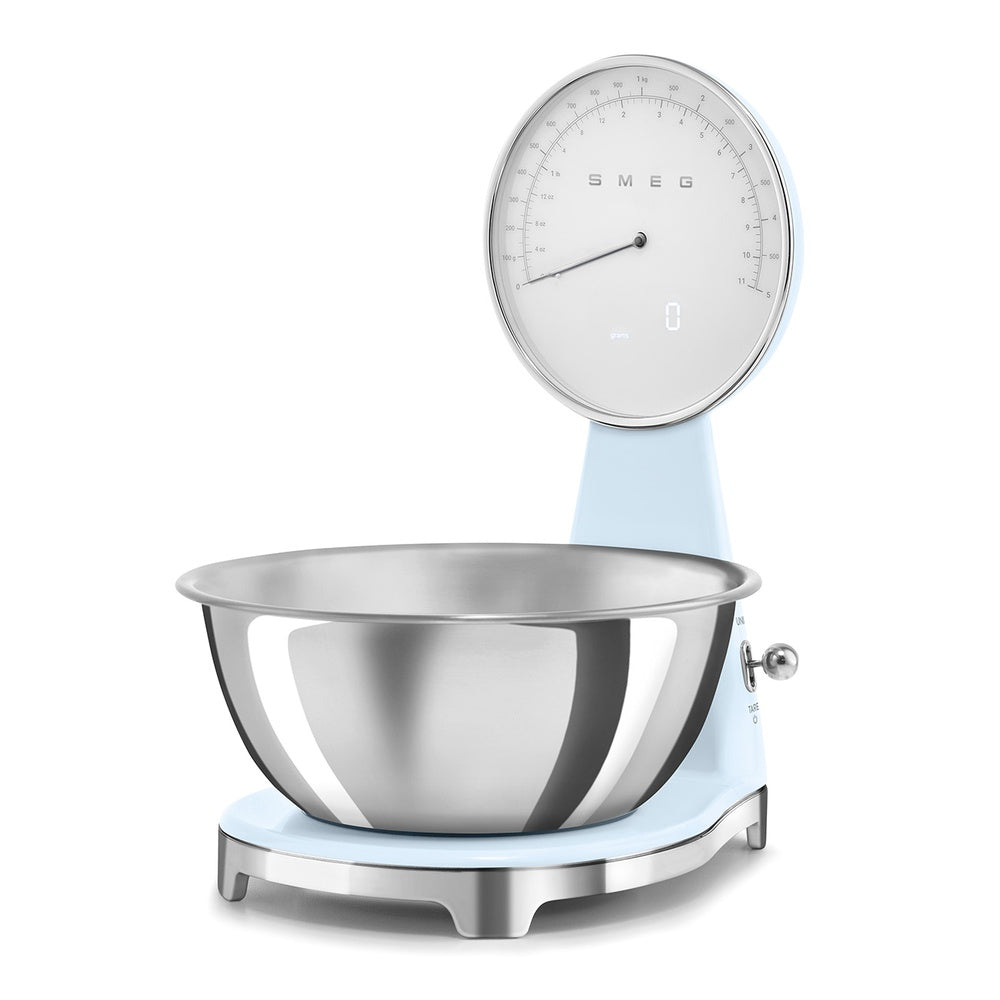 Smeg báscula de cocina analógica-digital recargable