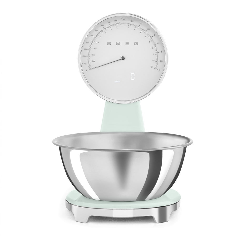 Smeg báscula de cocina analógica-digital recargable