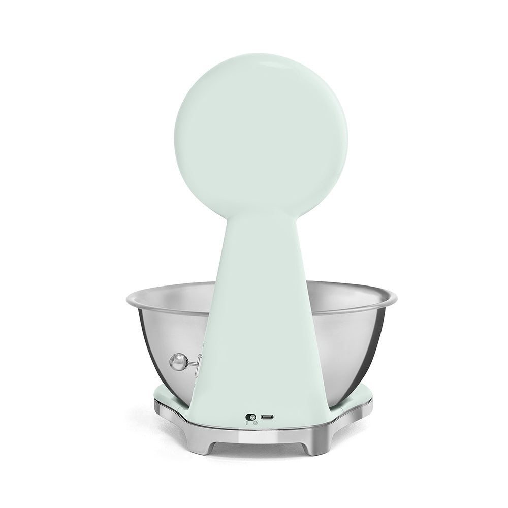 Smeg báscula de cocina analógica-digital recargable