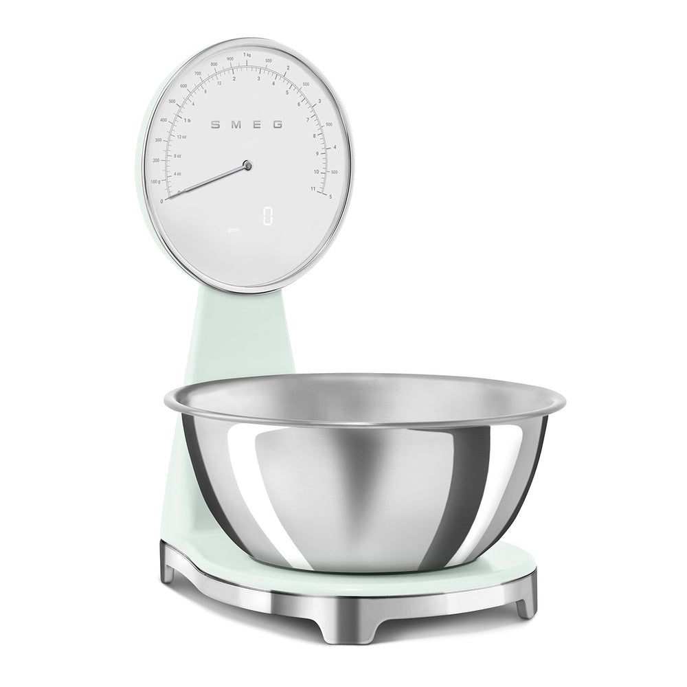 Smeg báscula de cocina analógica-digital recargable